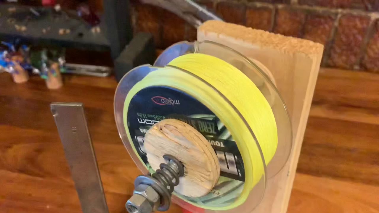 Diy Spooling Assistant with line counter YouTube