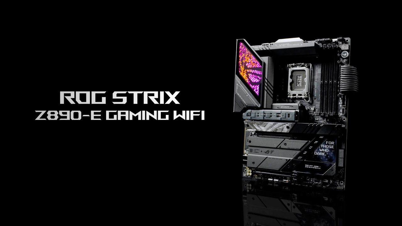 ASUS ROG STRIX Z890-E GAMING WIFI 8800MHz OC Wi-Fi 7 DDR5 Soket 1851 M.2 HDMI Thunderbolt 4 ATX Anakart