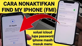 FMI OFF All iPhone and iPad Series, solution for forgetting iCloud password