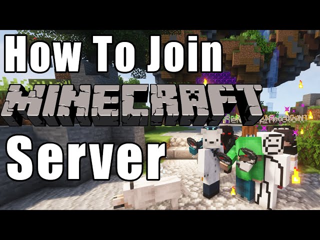 How to play on a Minecraft server