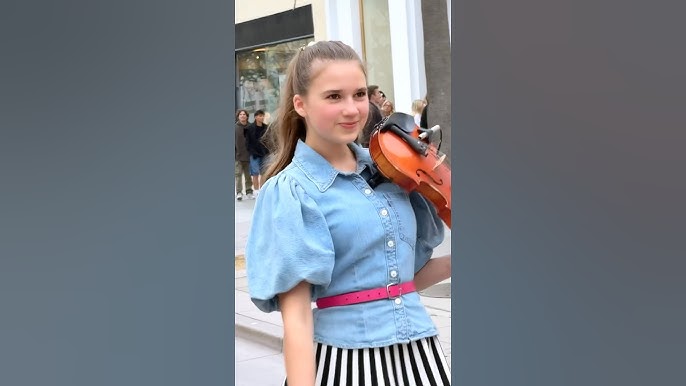 Get Lucky - Daft Punk - Karolina Protsenko #violin #cover #music #fyp #girl #happy #beautiful