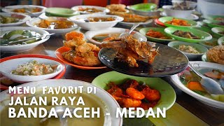 Kuliner & Jajanan di Jalan Banda Aceh - Medan || Nasi Ulee Gle - Mie Kocok - Gorengan Bireun