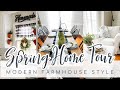 SPRING HOME TOUR 2020 | MODERN FARMHOUSE HOME DECOR TOUR