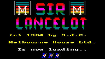 [Amstrad CPC] Sir Lancelot - Longplay