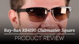 Ray-Ban RB4190 Clubmaster Square 