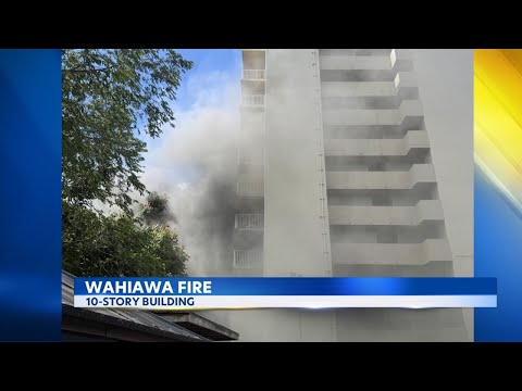 Firefighters extinguish Wahiawa
