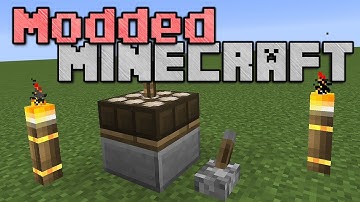 Modded Minecraft - Terrain Lighter and Mega Torch