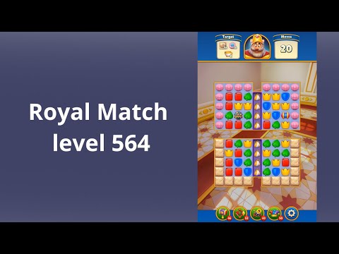 Royal Match Level 564 - BOOSTERS