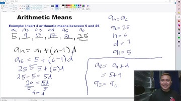 Arithmetic Means Video Tutorial