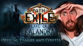Path of Exile: Lake of Kalandra League REVEAL | Asmongold Reacts