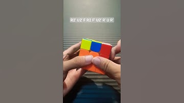 Easiest F2L Algorithms Part 39 | #cfop #easy #speedcubing #rubik #tutorial #rubikscube #shorts #f2l