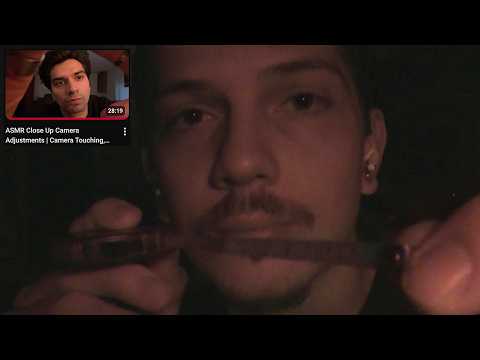 doing asmr while i listen to asmr