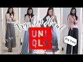 Uniqlo Try on Haul| UNIQLO SALE HAUL - Huge affordable clothing haul-Fall Wardrobe Essentials