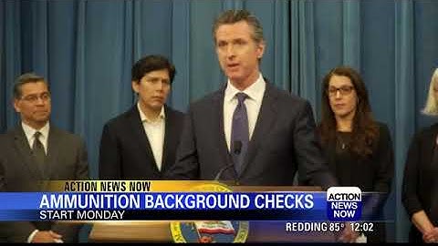 California becomes first state to require ammunition background checks
