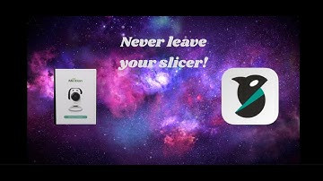 How to add Mintion beagle camera to the device tab in orca slicer