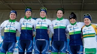 Womens Het Nieuwsblad 2016 - Sarah Roy post race