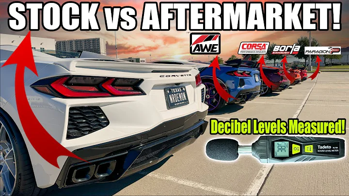 C8 Stock Exhaust vs AWE vs Borla vs Corsa vs Paragon!