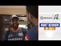 Rohit reunites with teammates post quarantine | रोहित अपने साथियों से मिले | IPL 2021