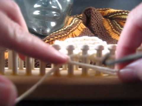 Loom Knitting Loose Cast Off Stitch - YouTube