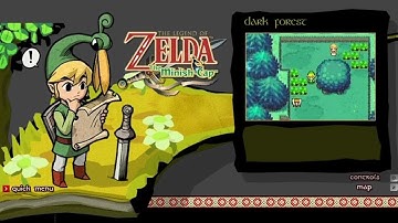 RARE Lost Media - The Legend of Zelda: The Minish Cap Flash Game Demo and Microsite