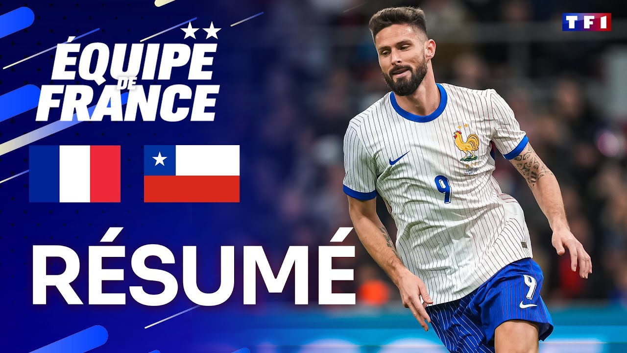 France   Chili  le RSUM du match 