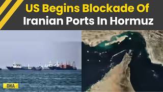 US Iran War: US Begins Hormuz Blockade, Iran Ports Sealed, Global War Risk Surges | Israel Iran War