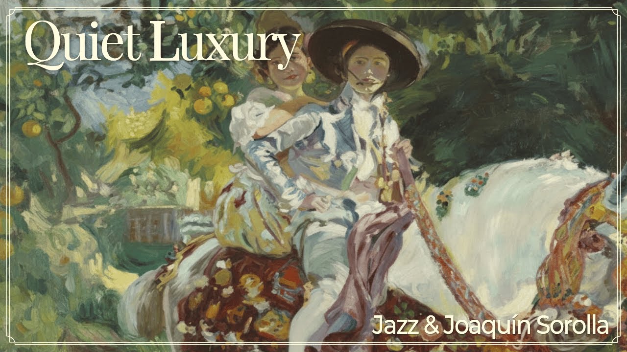 [명화음악]2026년 말의 해를 여는 스페인의 태양🐎우아한 도약을 위한 소로야의 말 명화와 빈티지 재즈✨