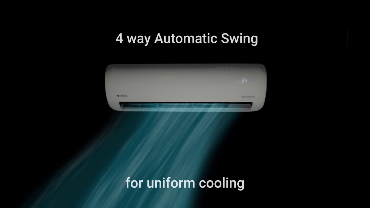 Koryo Genius Smart Wifi + Air Purifier Air Conditioner IND12/IND18