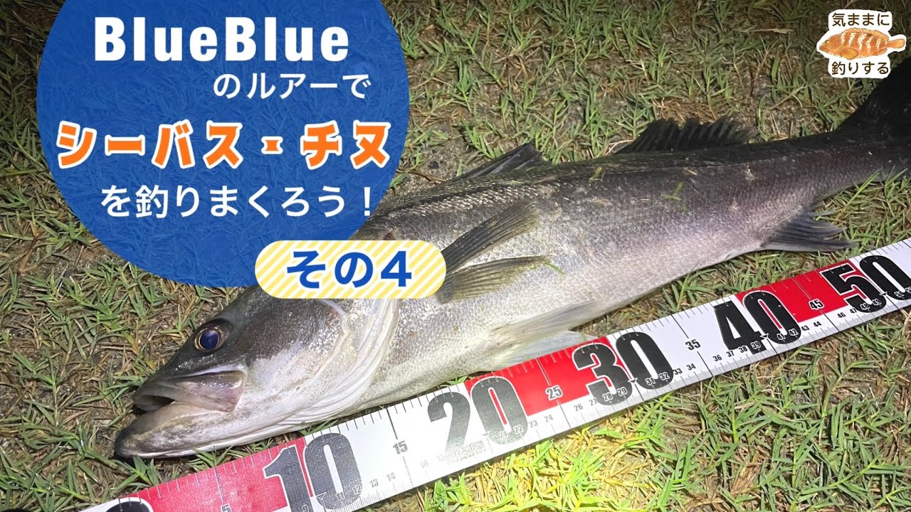 Caught a 70cm+ monster! [BlueBlue Lure Challenge Part 4] - YouTube
