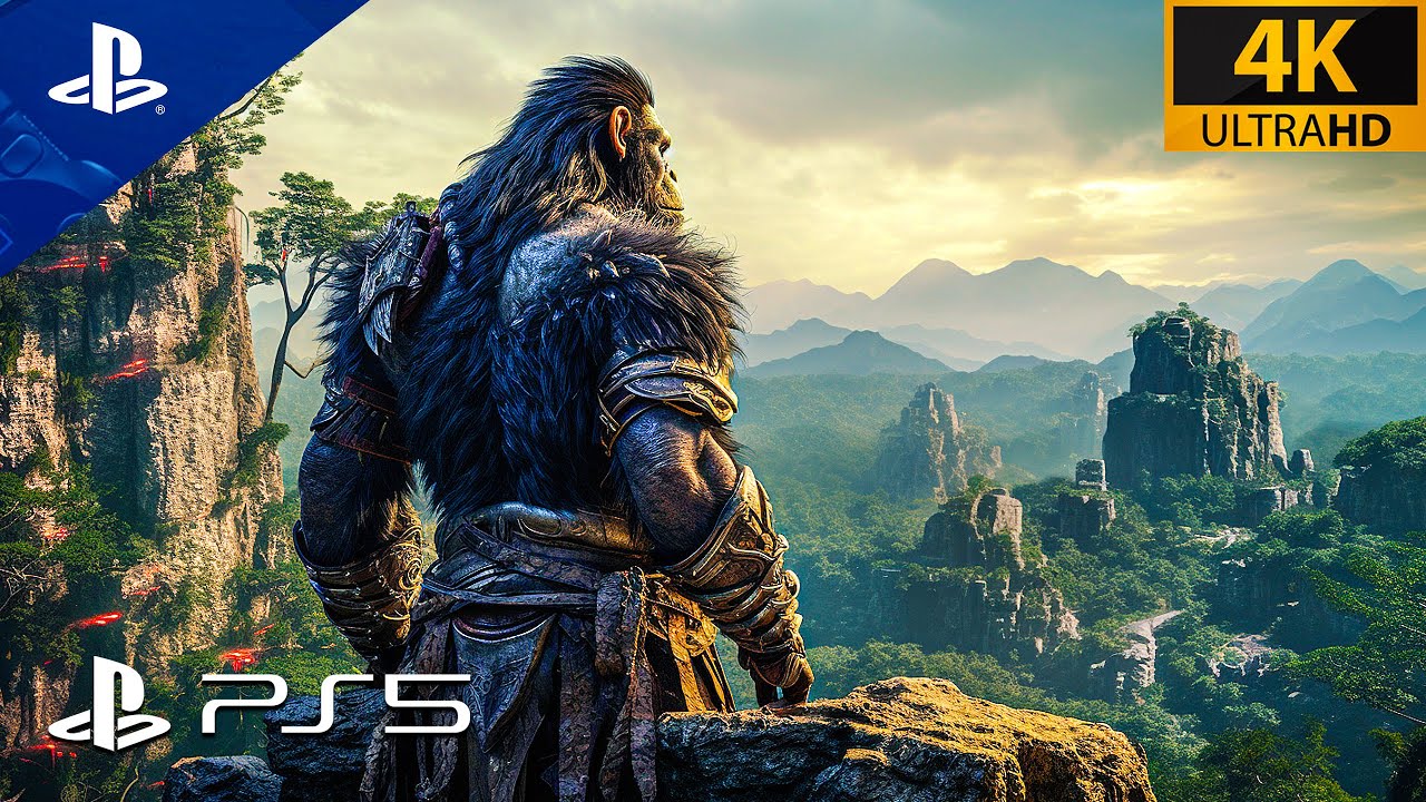 INACREDITÁVEL! NOVO GAMEPLAY BLACK MYTH: WUKONG NA UNREAL ENGINE 5