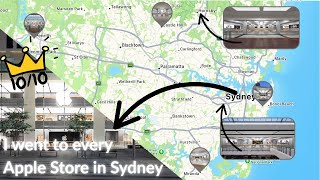 I went to every Apple Store in Sydney!