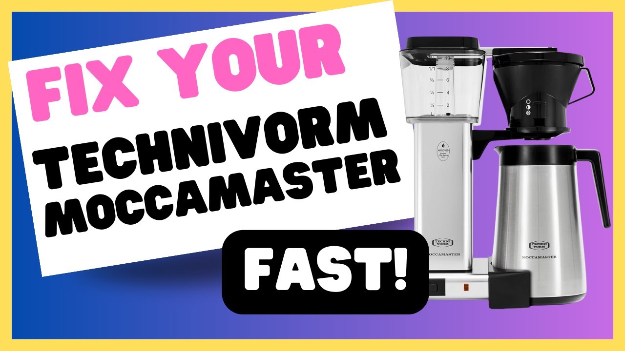 Technivorm Moccamaster Not Heating Up? Simple Solutions