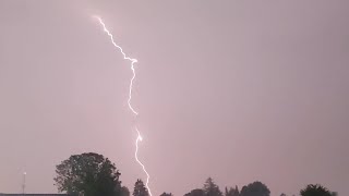 Lightning Strike Salem, Oregon - Sept 18, 2020