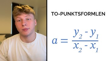 To-punktsformlen forklaret let