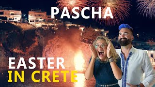 Greek Easter in Crete 🇬🇷 | Pascha Traditions in the City vs. Village