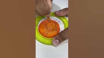 Magic Ruler | Small Ruler , Big Wisdom ❤️ #satisfying #shortsfeed #spirograph #spirographpainting