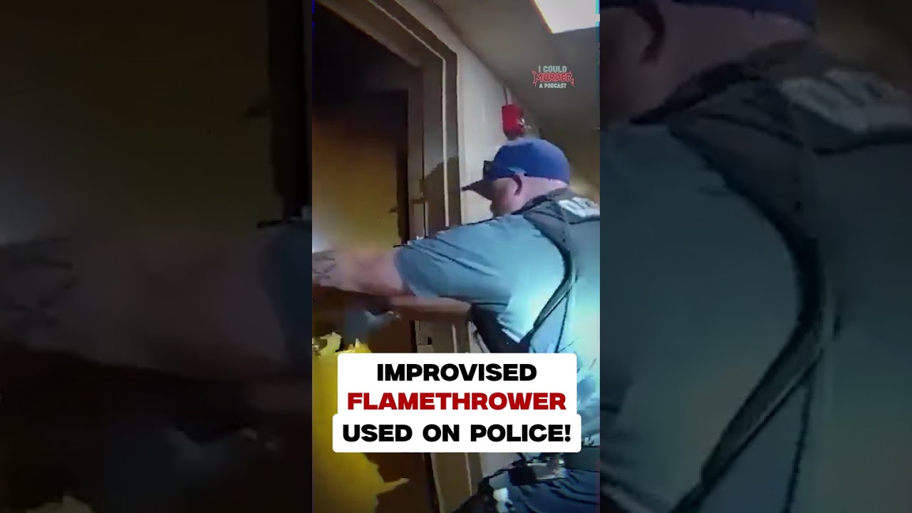 Improvised FLAMETHROWER Used On Police 😳