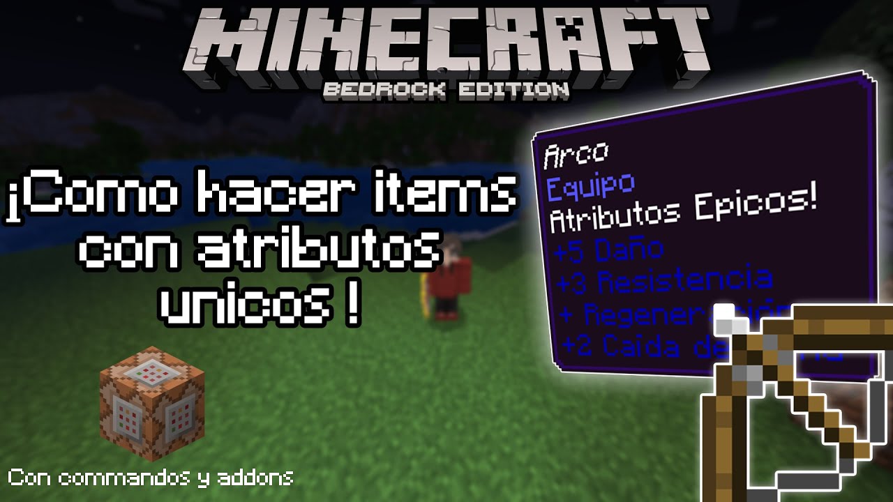Habilidades únicas en Items Minecraft Bedrock YouTube