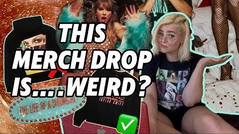 Taylor Swift The Life of a Showgirl Merch Review (or roast?)...you decide