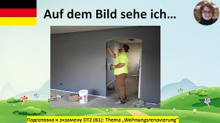 Auf dem Bild sehe ich  Wohnungsrenovierung