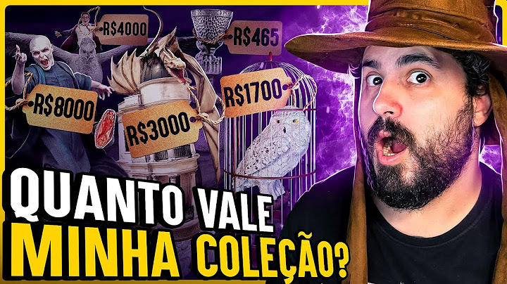 MINHA COLEÇÃO DE HARRY POTTER ATUALIZADA COM VALORES (2024) | Quanto será que vale?