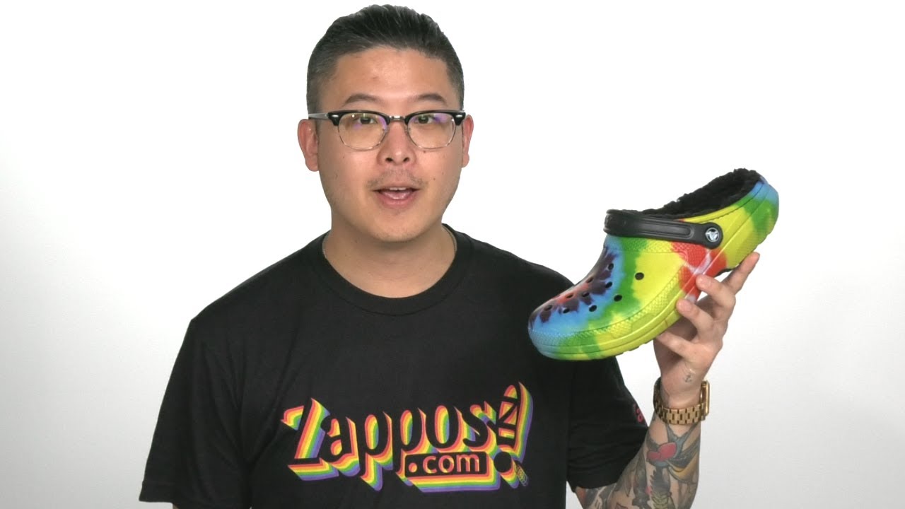 zappos lined crocs