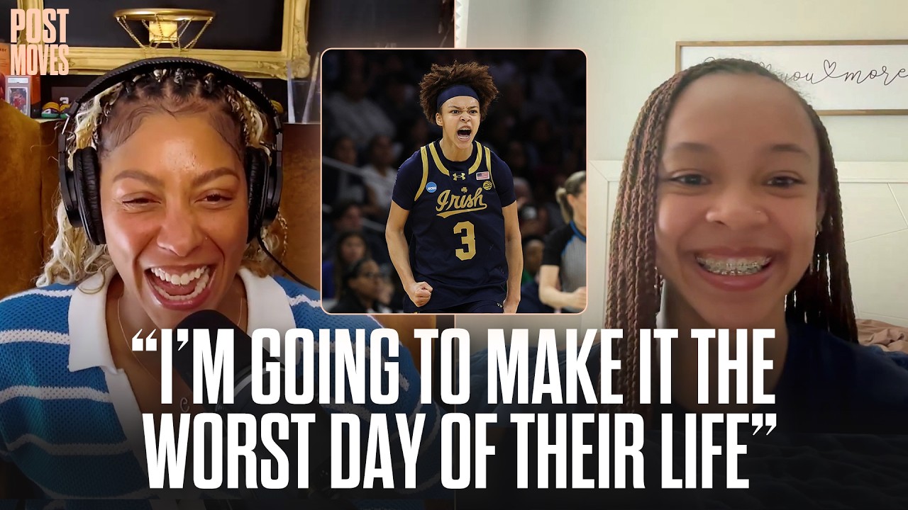 Hannah Hidalgo Reacts to Her RECORD-SETTING 44 Points 16 Steals Game π€― | Post Moves