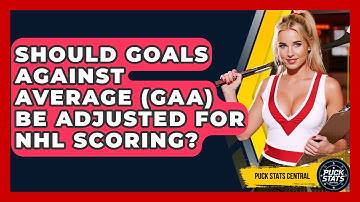 Should Goals Against Average (GAA) Be Adjusted For NHL Scoring? - Puck Stats Central