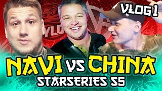 NAVI vs CHINA - StarSeriesS5 VLOG #1