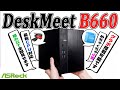 【自作PC】めちゃくちゃ小型なのにグラボも搭載可能なDESKMEET B660が最高すぎる！【ASRock】