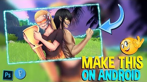 Make Insane Thumbnails Like Ruok FF! 👽🔥 - PSCC Tutorial On Android #ruokff