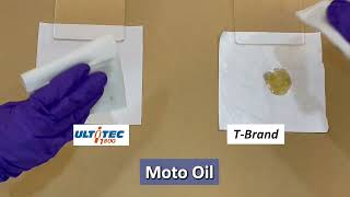 ULTITEC 1800 vs. Competitor: Chemical Resistance Test - Ultimate Protection Demonstration