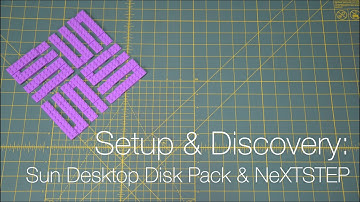 EP1: Sun Disk Pack Setup & NeXTSTEP for SPARC installation on a SPARCstation 5