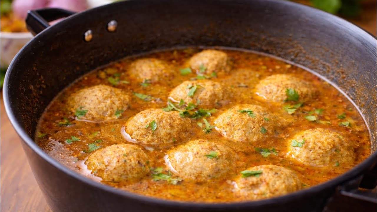 Make & Freeze Chicken Koftas For Ramzan🥘✨Creamy Kofta Curry Iftar Recipe #youtube #ramadan 